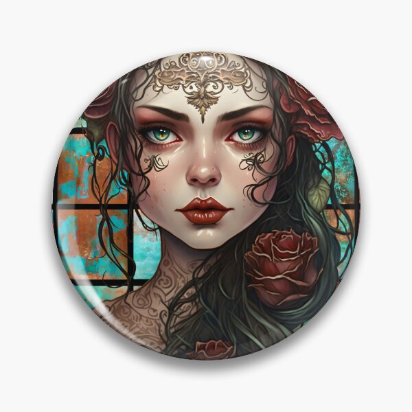 Item preview, Copper Patina Boho Gothic Girl 8 designed and sold by Jenson Major.