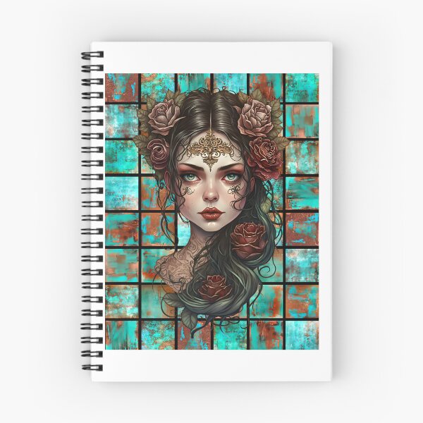 Item preview, Copper Patina Boho Gothic Girl 8 designed and sold by Jenson Major.