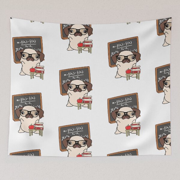 Item preview, Funny Pug is teaching designed and sold by Pet Station.