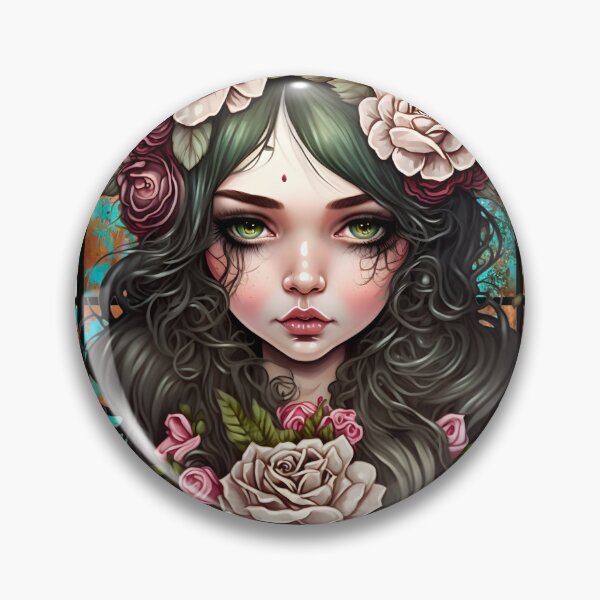 Item preview, Copper Patina Boho Gothic Girl 9 designed and sold by Jenson Major.