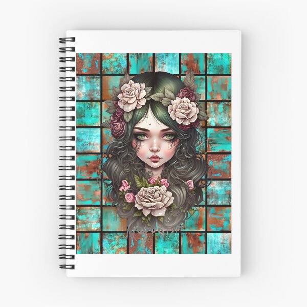 Item preview, Copper Patina Boho Gothic Girl 9 designed and sold by Jenson Major.