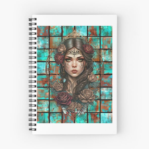 Item preview, Copper Patina Boho Gothic Girl 10 designed and sold by Jenson Major.