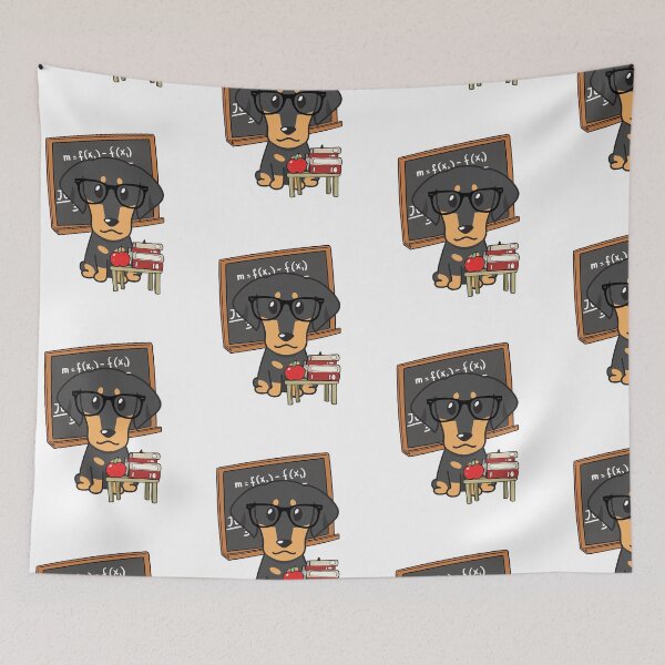 Item preview, Funny Dachshund is teaching designed and sold by Pet Station.