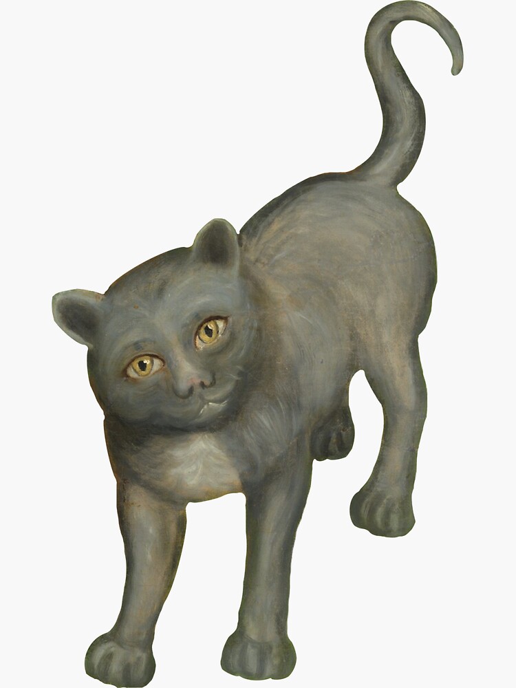 Scrungey Cat Sticker for Sale by fatfatpankocat in 2023