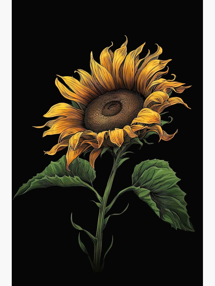 that artist woman: Chalk Pastel Sunflowers