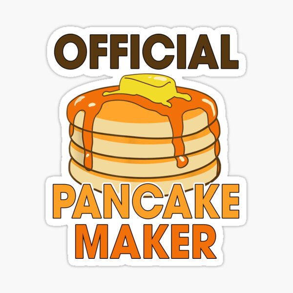 Item preview, Official Pancake Maker Breakfast Food Funny Mom Dad Brunch Chef designed and sold by CourtneyPaigeD.