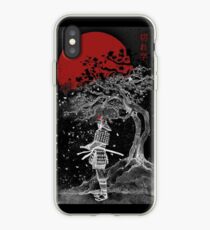 Samurai Blood Moon iPhone Case
