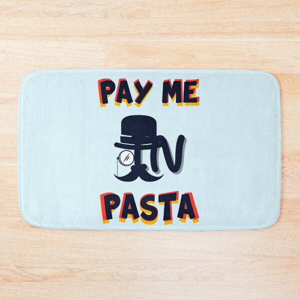 Item preview, Pay Me In Pasta Funny Quote Text Strange with highlight colors designed and sold by LittleZea.