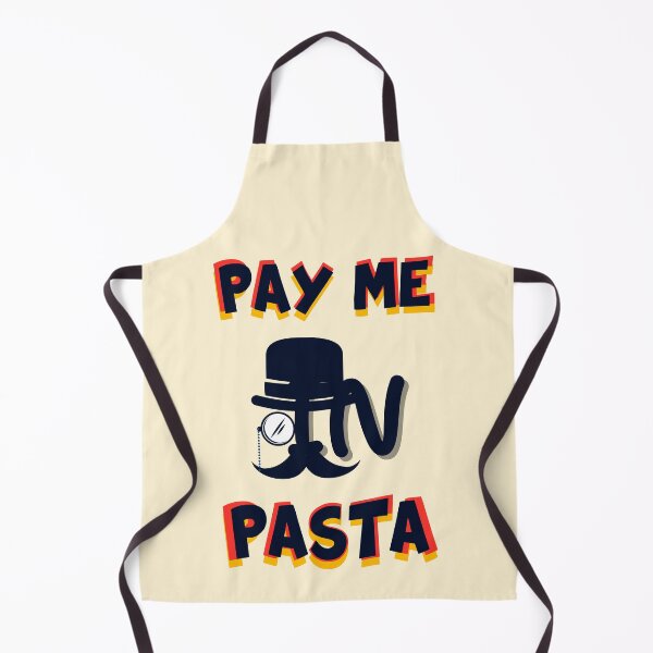 Item preview, Pay Me In Pasta Funny Quote Text Strange with highlight colors designed and sold by LittleZea.