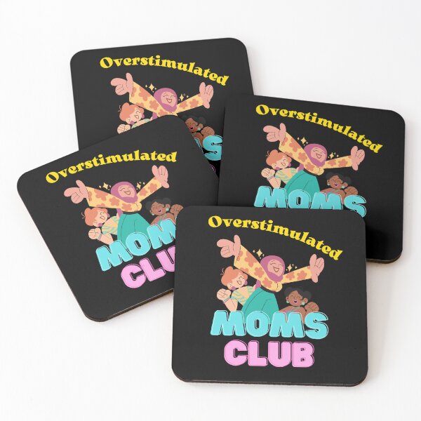 Item preview, Overstimulated moms club designed and sold by Drzamag.