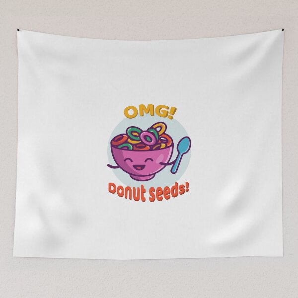 Item preview, OMG! Donut seeds designed and sold by hipposstore.