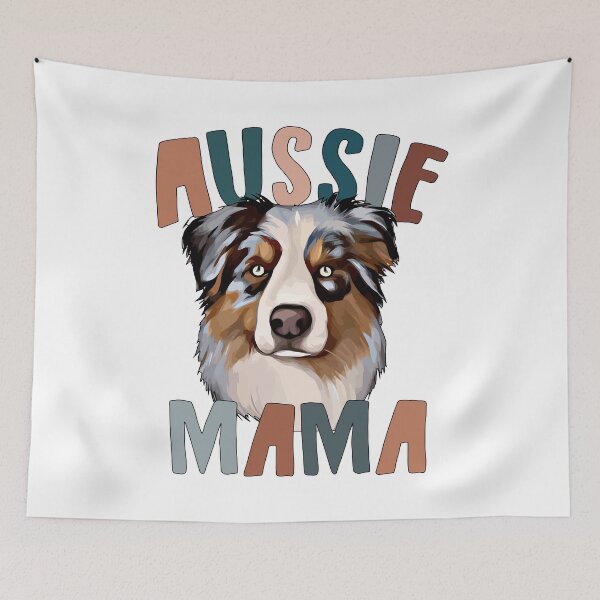 Item preview, Aussie Mama, Australian Shepherd Mom designed and sold by printify.