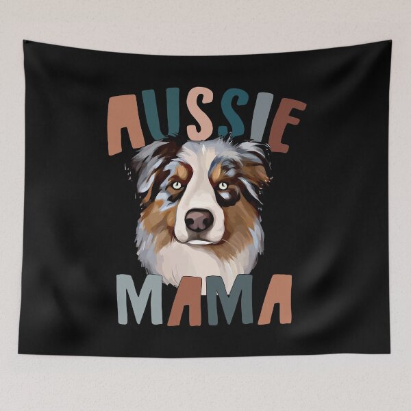 Item preview, Aussie Mama, Australian Shepherd Mom designed and sold by printify.