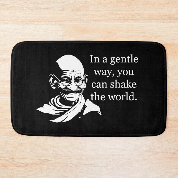 Item preview, Gandhi: In a gentle way, you can shake the world designed and sold by JoanNinjaHen.