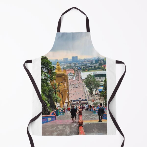 Item preview, Lord Murugan in backside at staris from Batu Caves designed and sold by kall3bu.