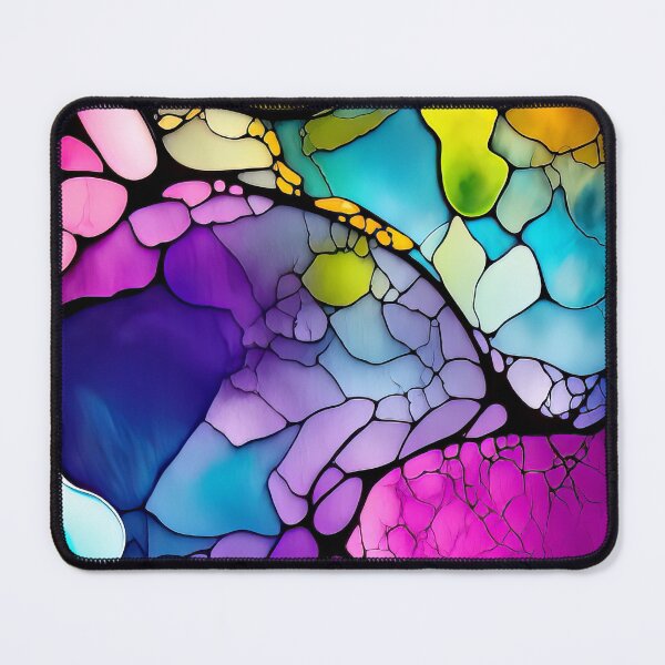 Aperçu de l'œuvre Colourful Vivid Bright Abstract Alcohol Ink créée et vendue par BilgePaksoylu.