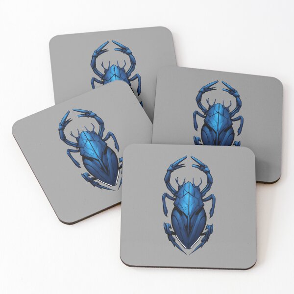 Item preview, Blue beetle logo fan art  designed and sold by Sarvgya Verma.