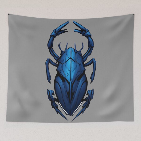 Item preview, Blue beetle logo fan art  designed and sold by Sarvgya Verma.