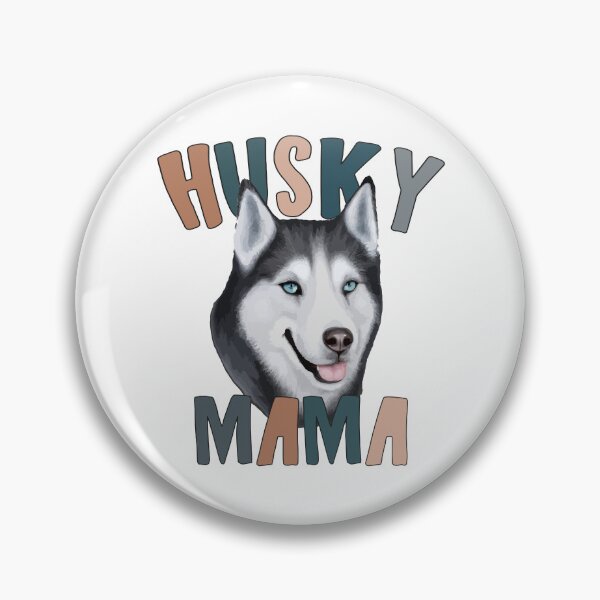Artikelvorschau, Husky-Mama, Husky-Mama entworfen und verkauft von printify.