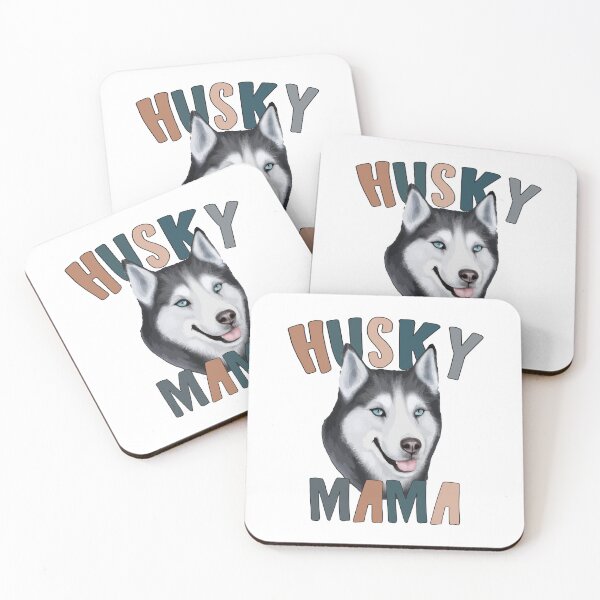 Artikelvorschau, Husky-Mama, Husky-Mama entworfen und verkauft von printify.