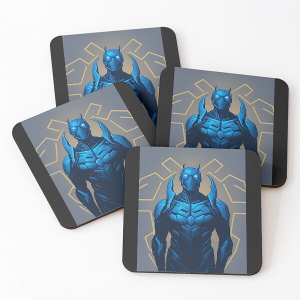Item preview, Blue beetle fan art  designed and sold by Sarvgya Verma.