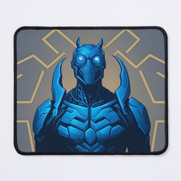 Item preview, Blue beetle fan art designed and sold by Sarvgya Verma.