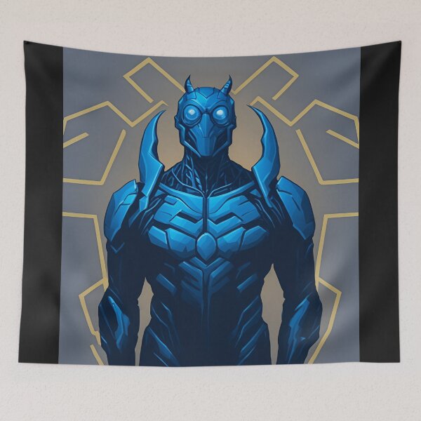 Item preview, Blue beetle fan art  designed and sold by Sarvgya Verma.