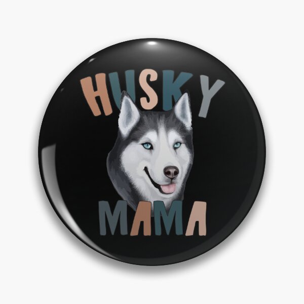 Artikelvorschau, Husky-Mama, Husky-Mama entworfen und verkauft von printify.