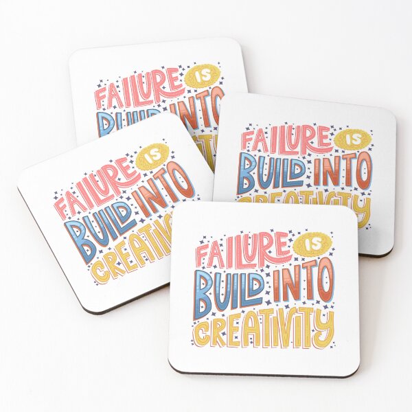 Item preview, Failure is build into creativity | success quote  designed and sold by DesignsCornerCo.
