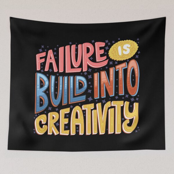 Item preview, Failure is build into creativity | success quote  designed and sold by DesignsCornerCo.