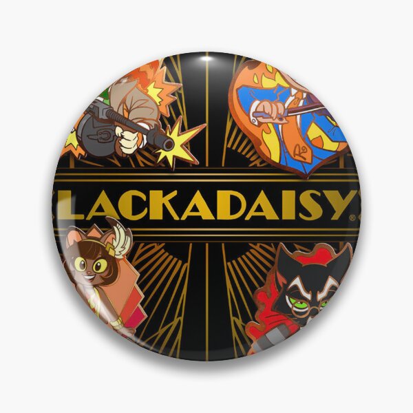 Item preview, Lackadaisy Set Pin designed and sold by Creations-by-AD.