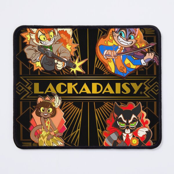 Item preview, Lackadaisy Set Pin designed and sold by Creations-by-AD.