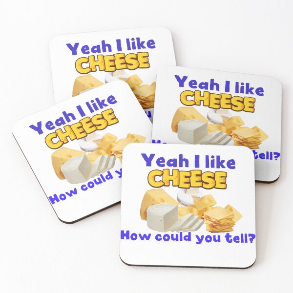 Item preview, Yeah I like cheese, weird design designed and sold by BurningGrass_.