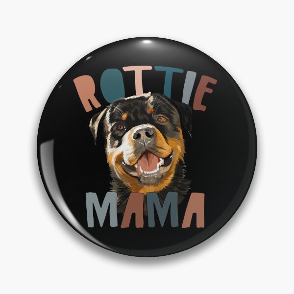 Artikelvorschau, Rottie Mama - Stolze Besitzerin eines Rottweilers entworfen und verkauft von printify.