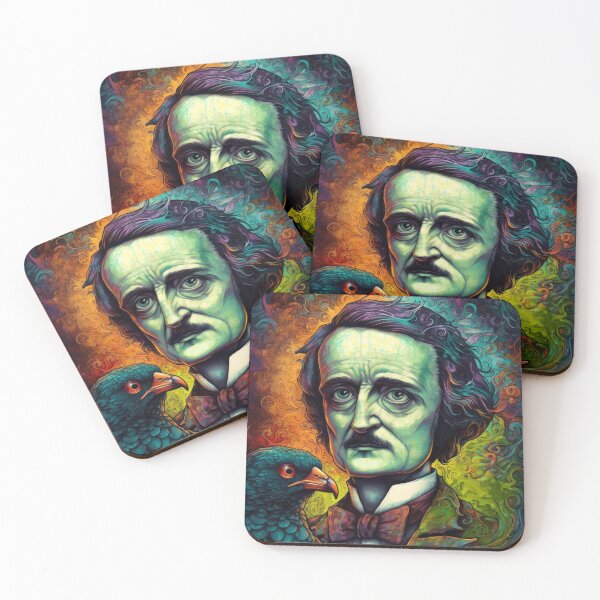 Item preview, Edgar Allen Poe & Raven designed and sold by Maddie4Real.