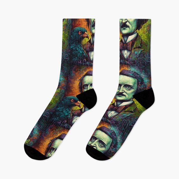 Item preview, Edgar Allen Poe & Raven designed and sold by Maddie4Real.