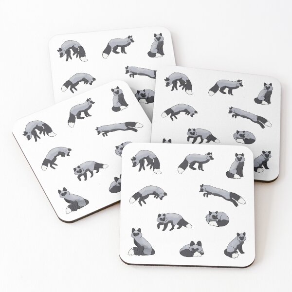 Item preview, Cute silver fox pack  designed and sold by Yarafantasyart.