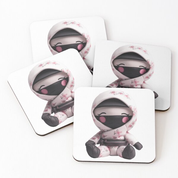 Item preview, Chibi Assassin Warrior Ninja Doll - Japanese Sakura  designed and sold by TVBArchive.