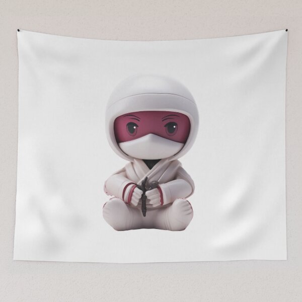 Item preview, Chibi Assassin Warrior Ninja Doll - Japanese Sakura  designed and sold by TVBArchive.