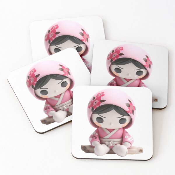 Item preview, Cute Chibi Sakura Assassin Warrior Ninja Doll - Japanese  designed and sold by TVBArchive.
