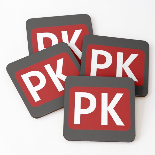 Item preview, PK Initials designed and sold by Jeallan Designs.