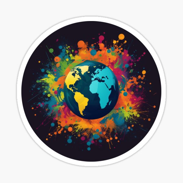 Artikel-Vorschau von Farbe des Planeten Erde, designt und verkauft von Cody Bertasso.