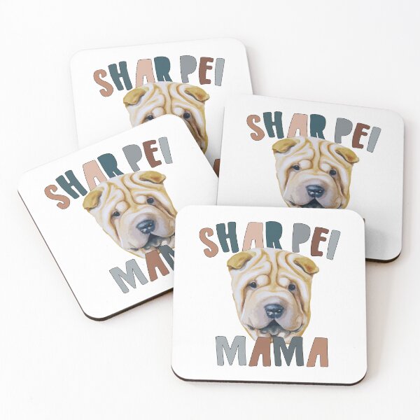 Item preview, Sharpei Mama, Cute Retro designed and sold by printify.