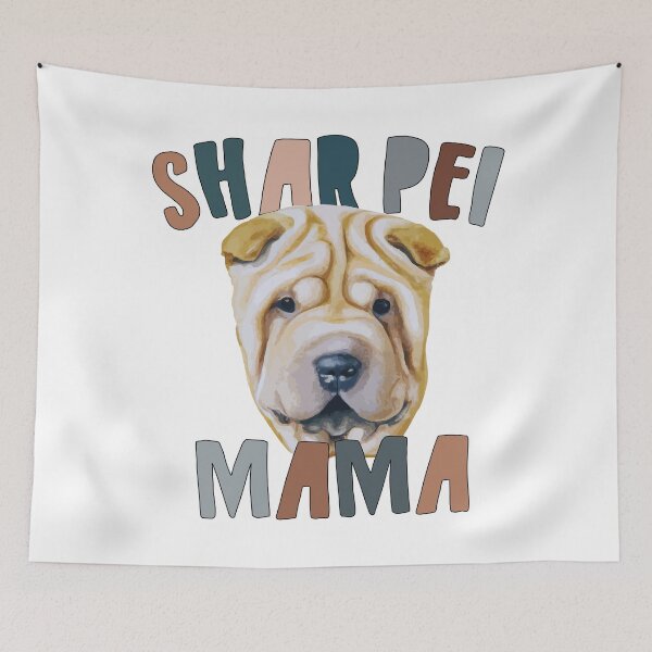Item preview, Sharpei Mama, Cute Retro designed and sold by printify.