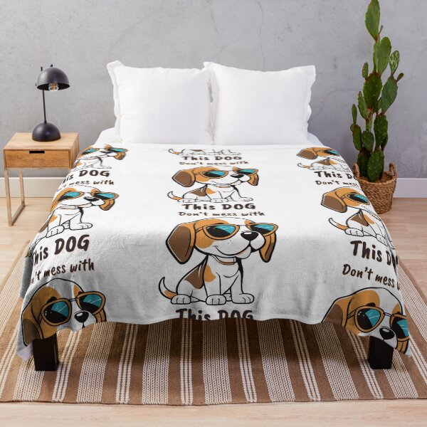 Item preview, Beagle dog - Don't mess with this dog designed and sold by WECreations.