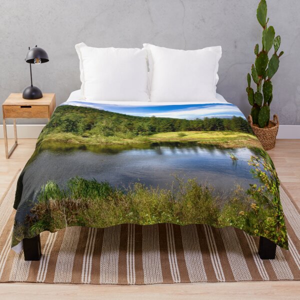 Item preview, The Pond on Wallace Creek Road - Clinton, MT designed and sold by Kathy Weaver.