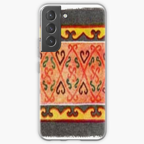 #Ковровый #узор #балкарского #карачаевского #войлочного #ковра #Carpet #pattern of a #Balkarian &amp; #Karachay #felt #carpet #Ковровыйузор #CarpetPattern #таулу #tawlu #mountaineer #таулула #tawlula Samsung Galaxy Soft Case