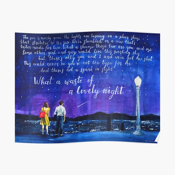 LALALAND fanart Poster