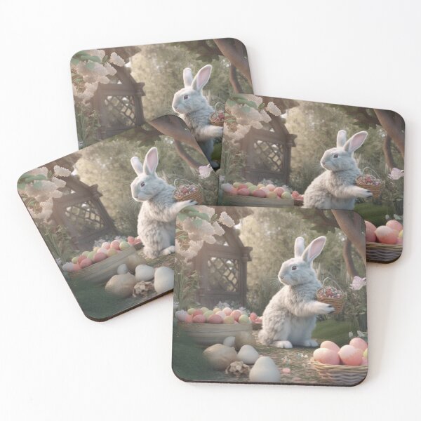 Item preview, Eggstravaganza with the Easter Bunny 1-4 designed and sold by KrazyFantasy.