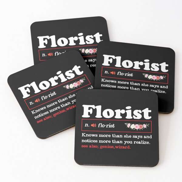 Item preview, Florist Flower Decorator Floral Designer, Funny Florist Definition designed and sold by podkay.